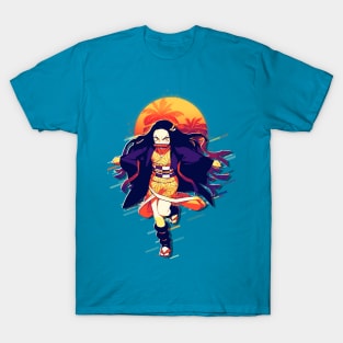 Nezuko Retro Art T-Shirt